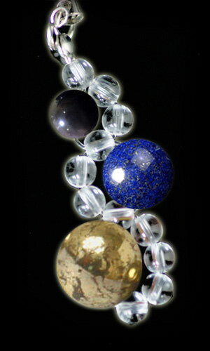 水面絶縁符 -祈戌(きじゅつ)-【開運 開運グッズ 開運護符 良縁 願い 叶う お守り パワーストーン】4種類の輝石で作られた最強ストラップ(7,500円相当)を今回に限りプレゼント!!【開運 護符】