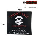 【クーポン有】正規品 あす楽 人気 SHOWTIME COLLECTIVE ステッカー ST-004 BAR LOGO ST-005 ENJOYRIDE ミイラマン ショータイムコレクティブ キャンプ スノーボード スノーボード用 スノボ スノボ用 2