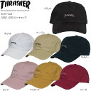 【クーポン有】正規品 あす楽 人気 スラッシャー 浅め ローキャップ CAP THRASHER 帽子 THR-C02 20TH-C02 GONZ LOGO キャップ マークゴンザレス ゴンズ 男女兼用 送料無料 ※沖縄は別途送料必要 ポイント消化