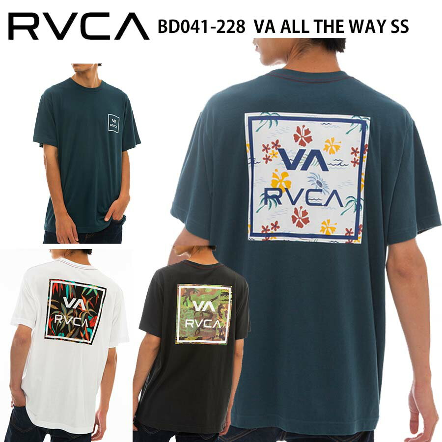 【20%OFF】 正規品 RVCA ルーカ メンズ 半袖 Tシャツ BD041-228 VA ALL THE WAY SS レッドステッチ BD041228 ルカ グラフィック プリント ロゴ 半袖Tシャツ サーフ スケボー ブランド 送料無料 2023