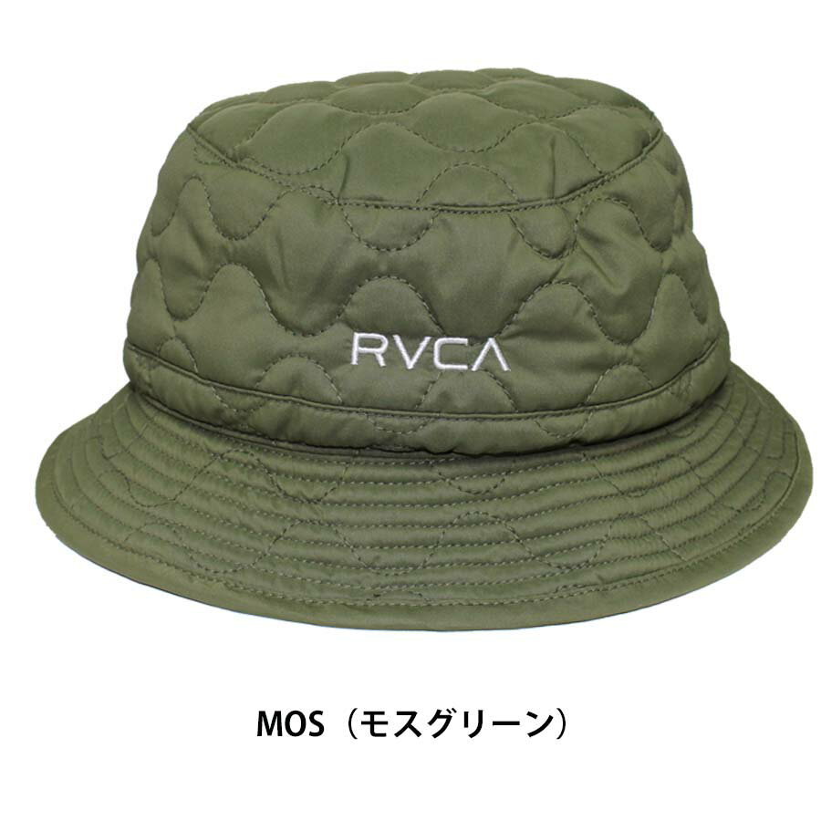 【クーポン有】【10%OFF】正規品 あす楽 RVCA ルーカ キルティング ハット BB042-931 ロゴ ブランド ルカ 人気 キルティングハット バケットハット アウトドア 刺繍 ナイロン サーフィン スケートボード スノーボード スノボ スケボー サーファー スケーター BB042931