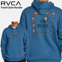 サー 【クーポン有】【30%OFF】 あす楽 正規品 RVCA ルーカ メンズ パーカー BD042-021 スウェット スエット ロゴ BD042021 プルオーバー かぶり 大きめ USサイズ ルカ ブランド サーフ サーファー スケボー スケーター