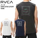 【クーポン有】【10%OFF】 あす楽 正規品 RVCA ルーカ メンズ ノースリーブ BE041-