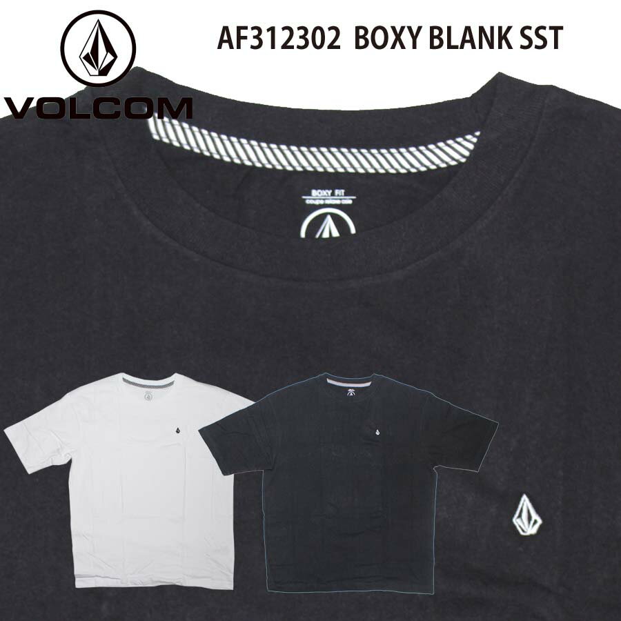 【クーポン有】【30%OFF】正規品 あす楽 VOLCOM ボルコム 半袖 Tシャツ AF312302 BOXY BLANK SST 半袖Tシャツ 2023 人気 メンズ ヴォルコム おしゃれ サーフ スケートボード スケボー スノーボ…