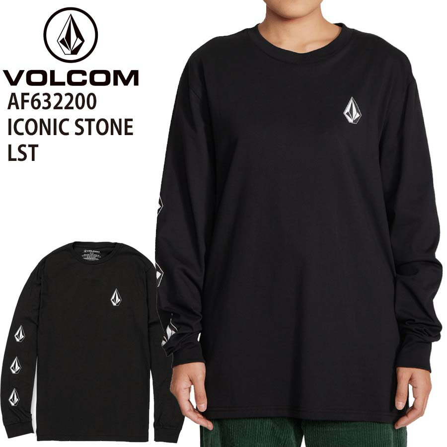 正規品 VOLCOM ボルコム ヘビーウェイト 長袖 Tシャツ AF632200 ICONIC STONE LONG SLEEVE TEE コットン 綿 長袖Tシャツ ロンT 長そで 人気 メンズ ヴォルコム おしゃれ サーフ スケートボード スケボー スノーボード スノボ ブランド