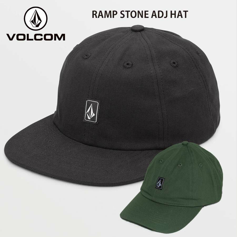 ボルコム キャップ メンズ 正規品 VOLCOM ボルコム メンズ 平ツバキャップ CAP 帽子 D5542302 RAMP STONE ADJ HAT ロゴ 平ツバ キャップ ヴォルコム 人気 ブランド ロゴ フラットバイザー サーフィン スケートボード 送料無料