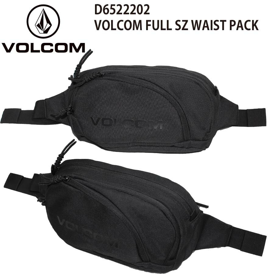 【クーポン有】【正規品】あす楽 VOLCOM ボルコム ウエストバッグ D6522202 FULL SZ WAIST PACK ボディバッグ 斜め掛け ミニバッグ 人気 ヴォルコム おしゃれ サーフ スケートボード スケボー スノーボード スノボ ブランド 送料無料