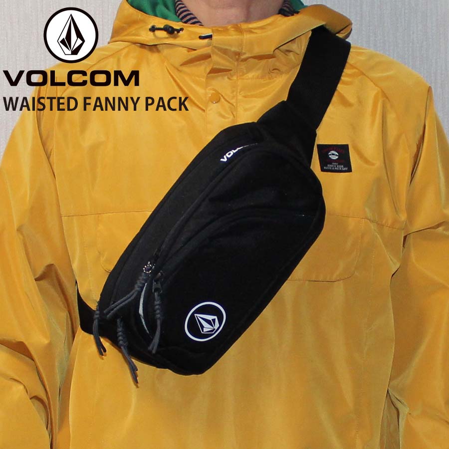 【クーポン有】【正規品】あす楽 VOLCOM ボルコム ウエストバッグ D6511650 Waisted Fanny Pack ボディバッグ 斜め掛け ミニバッグ 人気 ヴォルコム おしゃれ サーフ スケートボード スケボー スノーボード スノボ ブランド 送料無料