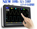 デジタルオシロスコープ タブレット ハイコストパフォーマンス 100MHz 1Gs/sサンプリングモデル フルセット ハンドヘルド SCS1103D OWONではありません