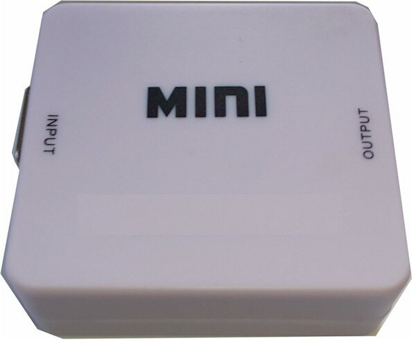 高画質 VGA HDMIコンバーター 1080P フルハイビジョン対応 テレビモニター映像 ステレオ音声 アップス..