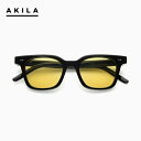 アキラ サングラス AKILA HI-FI ESSENTIALS COLLECTION アイウェア 眼鏡 メガネ カラーレンズ UVカット BLACK/YELLOW【2025秋冬】