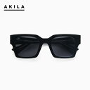 アキラ サングラス AKILA AURA ESSENTIALS COLLECTION アイウェア 眼鏡 メガネ カラーレンズ UVカット BLACK/BLACK【2025秋冬】