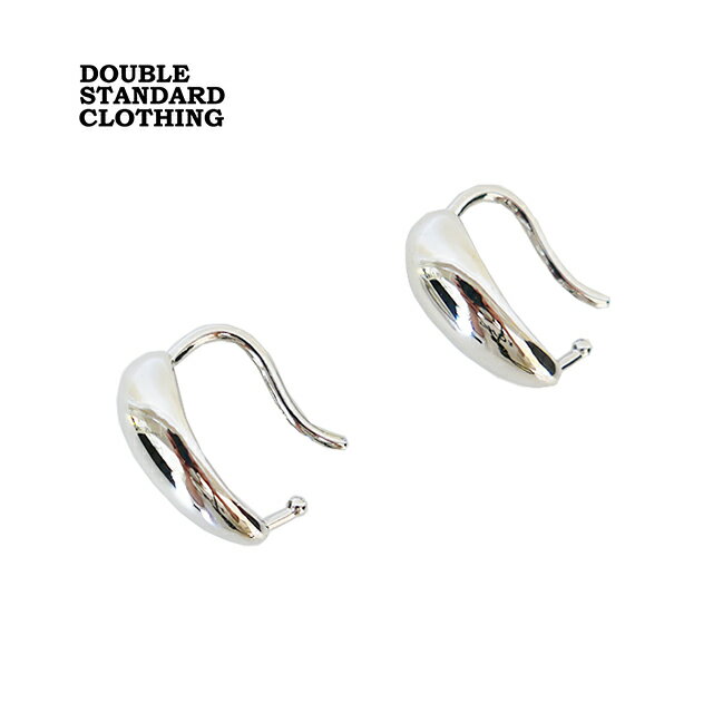 シルバー ダブルスタンダードクロージング イヤリング DOUBLE STANDARD CLOTHING IRON GUM EARRING ピアス アクセサリー 0600-040-214 SILVER【2021秋冬】