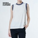 ダブルスタンダードクロージング タンクトップ DOUBLE STANDARD CLOTHING ESSENTIAL スムースジャージタンクトップ ライン ノース...