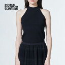 ダブルスタンダードクロージング タンクトップ DOUBLE STANDARD CLOTHING Sov. ソブ ストレッチヤーンアメスリニット アメリカンスリー...