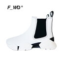 フォワード チェルシーブーツ F_WD MASDAR CHELSEA サイドゴアブーツ レディース FWW38032A APPLE PAM WHITE【2S】