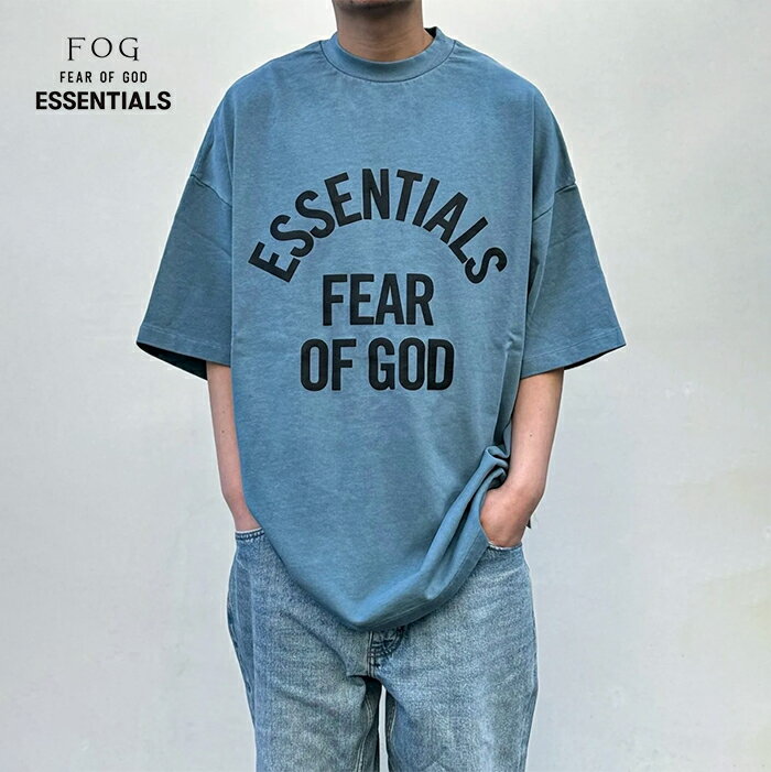 Rakuten - 【2026春夏新作】FOG ESSENTIALS FEAR OF GOD エフオージー エッセンシャルズ キャンパス 90'S ショートスリーブTシャツ クルーネック 半袖 コットン メンズ FADED COASTAL