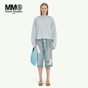 エムエム6 メゾンマルジェラ パーカー MM6 Maison Margiela フーディ プルオーバー ロングスリーブ 長袖 コットン レディース ICE アイ...