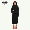 エムエム6 メゾンマルジェラ パーカー MM6 Maison Margiela フーディ プルオーバー ロングスリーブ 長袖 コットン レディース WASHED...