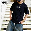 エムエム6 メゾンマルジェラ ナンバリングTシャツ MM6 Maison Margiela クルーネック 半袖 ショートスリーブ コットン プリント メンズ レ...