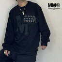 エムエム6 メゾンマルジェラ ナンバリングスウェットシャツ MM6 Maison Margiela トレーナー プルオーバー 長袖 コットン メンズ レディース...
