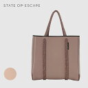 【メーカー取り寄せ商品】ステート オブ エスケープ トートバッグ STATE OF ESCAPE サテライトシティ SATELLITE CITY スクエアトート...