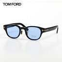 トム フォード サングラス TOM FORD アイウェア 眼鏡 メガネ カラーレンズ UVカット シャイニーブラック/ブルー【2024秋冬】