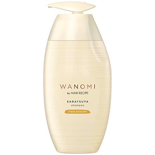 ヘアレシピ 和の実(ワノミ・Wanomi) さらつや シャンプー ポンプ 350mL ダメージ髪用