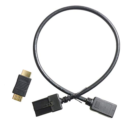 ・ブラック HDC7・●HDC7仕様 入力端子:HDMI タイプAコネクターメス/出力端子:HDMI タイプEコネクターオス/長さ:0.5m・●HDMI中継アダプター仕様 入力端子:HDMI タイプAコネクターオス/出力端子:タイプAコネクターオス・●適合ナビ ・HDMI入力を持つTOYOTAディーラーオプションナビ ・HDMI入力を持つHONDAディーラーオプションナビ ・HDMI入力を持つ三菱DIATONEシリーズなど・付属品:HDMI中継アダプター・※この商品には適合があります。 車両形式などの詳細情報は必ずメーカーサイトにて適合をご確認下さい。商品紹介 ●HDMI入力機能を装備した、TOYOTAディーラーオプションナビ、HONDAディーラーオプションナビおよび三菱社製DIATONEシリーズで使用されているHDMIコネクターは タイプEという車載用の特殊なコネクターを使用しています。 ●本製品は、このHDMIタイプEコネクターを汎用のHDMIタイプAコネクターに変換します。 ●HDMIタイプAコネクターに変換することで、さまざまなHDMI製品を接続することが可能になります。 使用上の注意 ※走行中も映像を見たい場合には、ビートソニック製品のテレビナビコントローラーシリーズをご使用下さい。 詳細はメーカーHPを参照してください。 安全警告 ※本製品を分解、改造しないでください。保証対象外になります。 ※本製品の取付け、接続および使用方法を誤ると車両本体の破損や損傷の原因となりますが、当社はその責任を負いかねますので、あらかじめご了承ください。 ※違法改造車、整備不良車等への本製品の取り付け、保証などのサポートは一切行っていません。