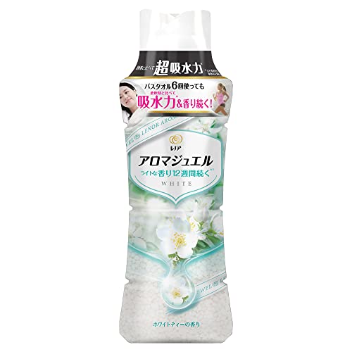 レノア ハピネス アロマジュエル 香り付け専用ビーズ ホワイトティー 本体 470mL