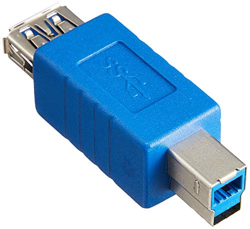 A(メス)-B(オス)・ブルー USB3AB-BA・・Style:A(メス)-B(オス)・端子 : A(メス) - B(オス)説明 USB3.0接続ケーブル