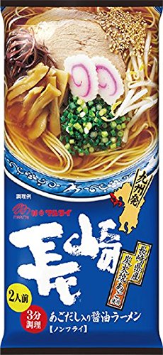 マルタイ 長崎あごだし入り醤油ラーメン 178g×15食