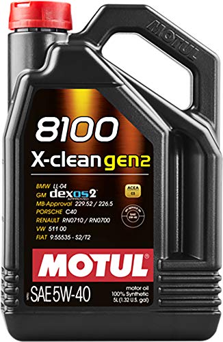 MOTUL(モチュール) 8100 X-clean GEN2 全合成油 エンジンオイル 5W-40 5L 109897