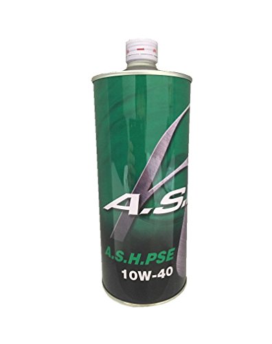 A.S.H.(アッシュ) PSE 10W-40 部分合成油 エンジンオイル 1L