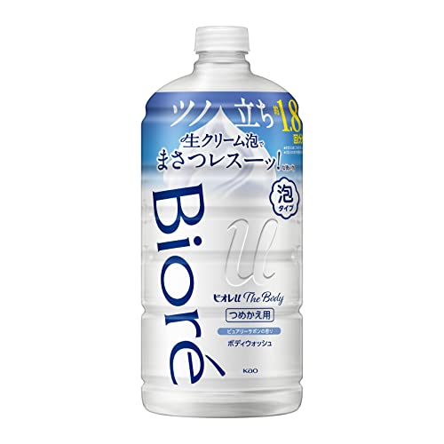 【大容量】 ビオレu ザ ボディ 〔 The Body 〕 泡タイプ ピュアリーサボンの香り つめかえ用 780ml 「..