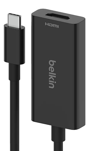 Belkin USB-C to HDMI変換アダプター HDMI2.1 8K/60Hz 4K/144Hz iPhone 15 / iPad/iP