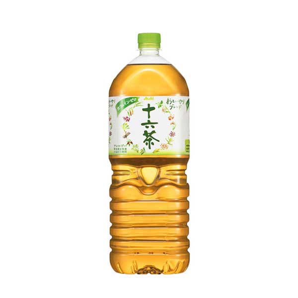 十六茶 [ペット] 2L 2000ml x 6本[ケース販売][アサヒ飲料 国産 お茶][2ケースまで同梱可能] ギフト プレゼント 敬老の日 1