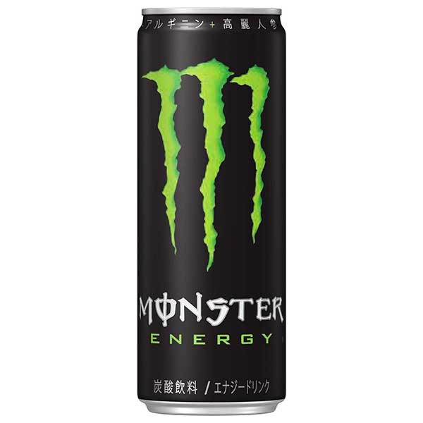 モンスターのセット  モンスターエナジー [缶] 355ml x 24本[ケース販売] 送料無料(北海道 四国 九州別途送料) あす楽対応 [アサヒ飲料 国産 炭酸][2ケースまで同梱可能] ギフト プレゼント 敬老の日