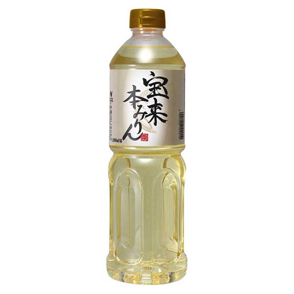 宝来みりん 13.5度 [PET] 1L 1000ml x 12本[ケース販売] 送料無料 沖縄対象外 [中野BC みりん 日本 和歌山] ギフト プレゼント 敬老の日