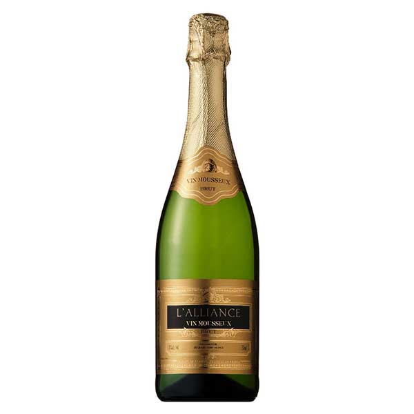 ド グラッシ ラリアンス ブリュット 750ml x 2本 送料無料(本州のみ) [JAL フランス 白泡ワイン BW129226000]ギフト プレゼント 贈り物 お祝い 内祝い お返し 誕生日プレゼント 父の日 敬老の日