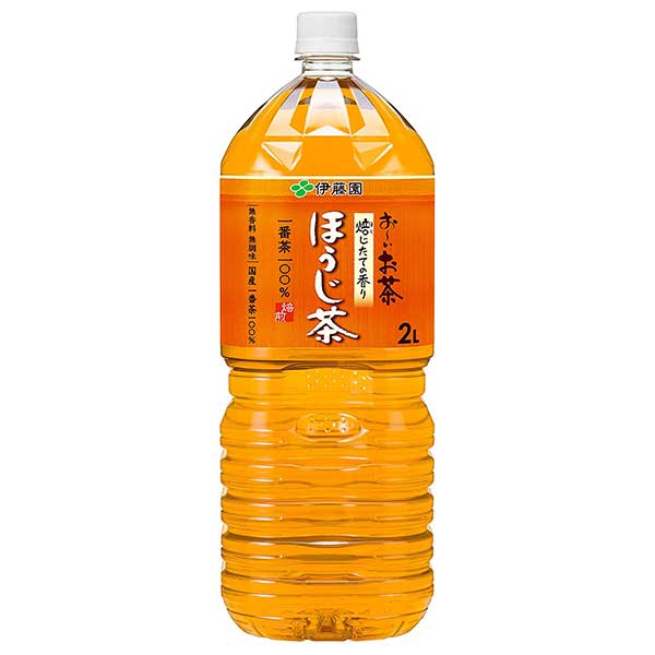 伊藤園 お〜いお茶 ほうじ茶 [PET] 2L 2000ml x 6本[ケース販売] 送料無料(沖縄対象外) [伊藤園 日本 飲料 日本茶 61493] ギフト プレゼント 敬老の日