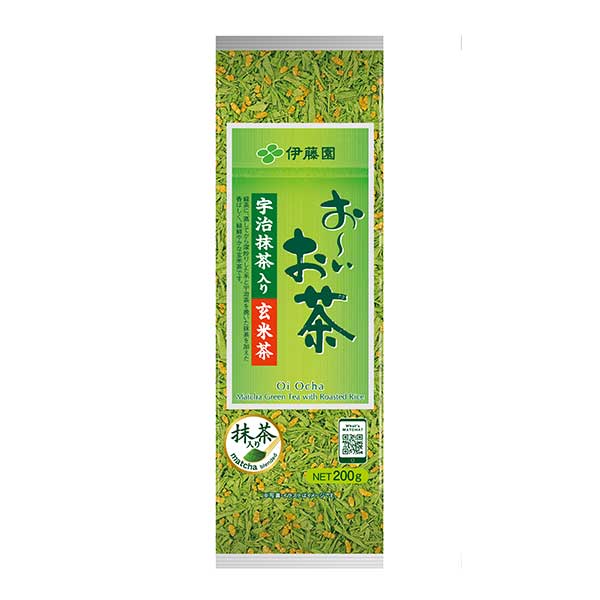 伊藤園 宇治抹茶入り玄米茶 [パウチ] 200g x 20本[ケース販売] 送料無料(沖縄対象外) [伊藤園 日本 飲料 日本茶 14694] ギフト プレゼント 敬老の日