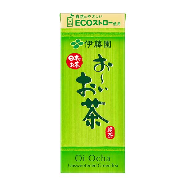 楽天リカータイム　楽天市場店伊藤園 お〜いお茶 緑茶 [紙パック] 250ml x 72本[3ケース販売] 送料無料（沖縄対象外） あす楽対応 [伊藤園 日本 飲料 日本茶 61490] ギフト プレゼント 敬老の日