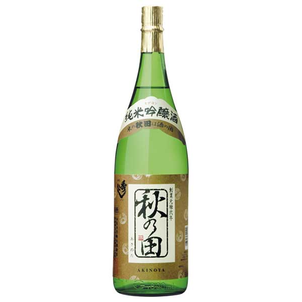 秀よし 純米吟醸 秋の田 1.8L 1800ml × 6本 [ケース販売] [鈴木酒造 日本酒 清酒 秋田県]ギフト プレゼント 敬老の日 クリスマス お歳暮