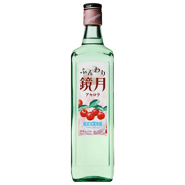 サントリー ふんわり鏡月 アセロラ 16度 [瓶] 700ml x 12本[ケース販売][サントリー 大韓民国 リキュー..