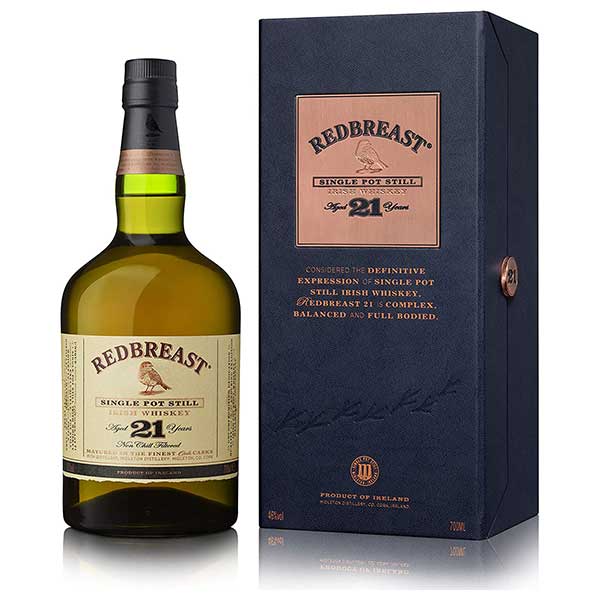 レッドブレスト21年 46度 700ml[ペルノ アイルランド アイリッシュウイスキー] ギフト プレゼント 敬老の日 お歳暮 御歳暮