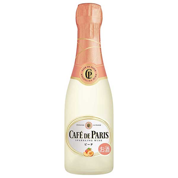 カフェ ド パリ ピーチ 200ml[ペルノ フランス スパークリングワイン] ギフト プレゼント 酒 サケ 敬老の日