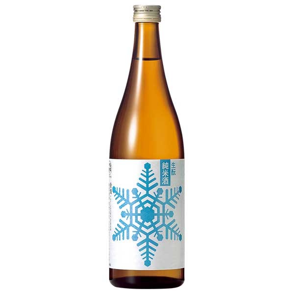 出羽ノ雪 雪 純米 720ml × 6本 [ケース販売] 送料無料(本州のみ) [渡會本店 山形県日本酒 清酒 OKN]ギフト プレゼント 敬老の日 クリスマス お歳暮