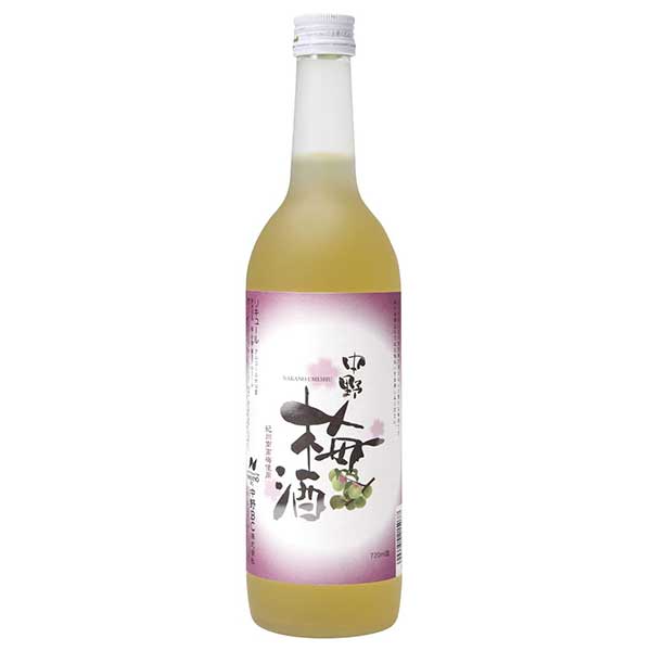 中野BC 中野梅酒 720ml[中野BC 日本 和歌山 梅酒] ギフト プレゼント 酒 サケ 敬老の日