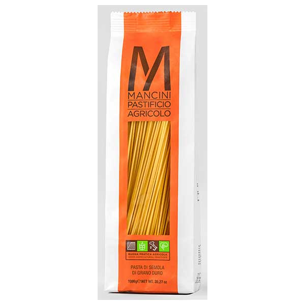 マンチーニ スパゲッティーニ(1.8mm) 袋 1kg 1000g x 6袋 ケース販売 モンテ イタリア パスタ 036018 ギフト プレゼント 敬老の日